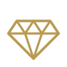 Faceted gemstone icon